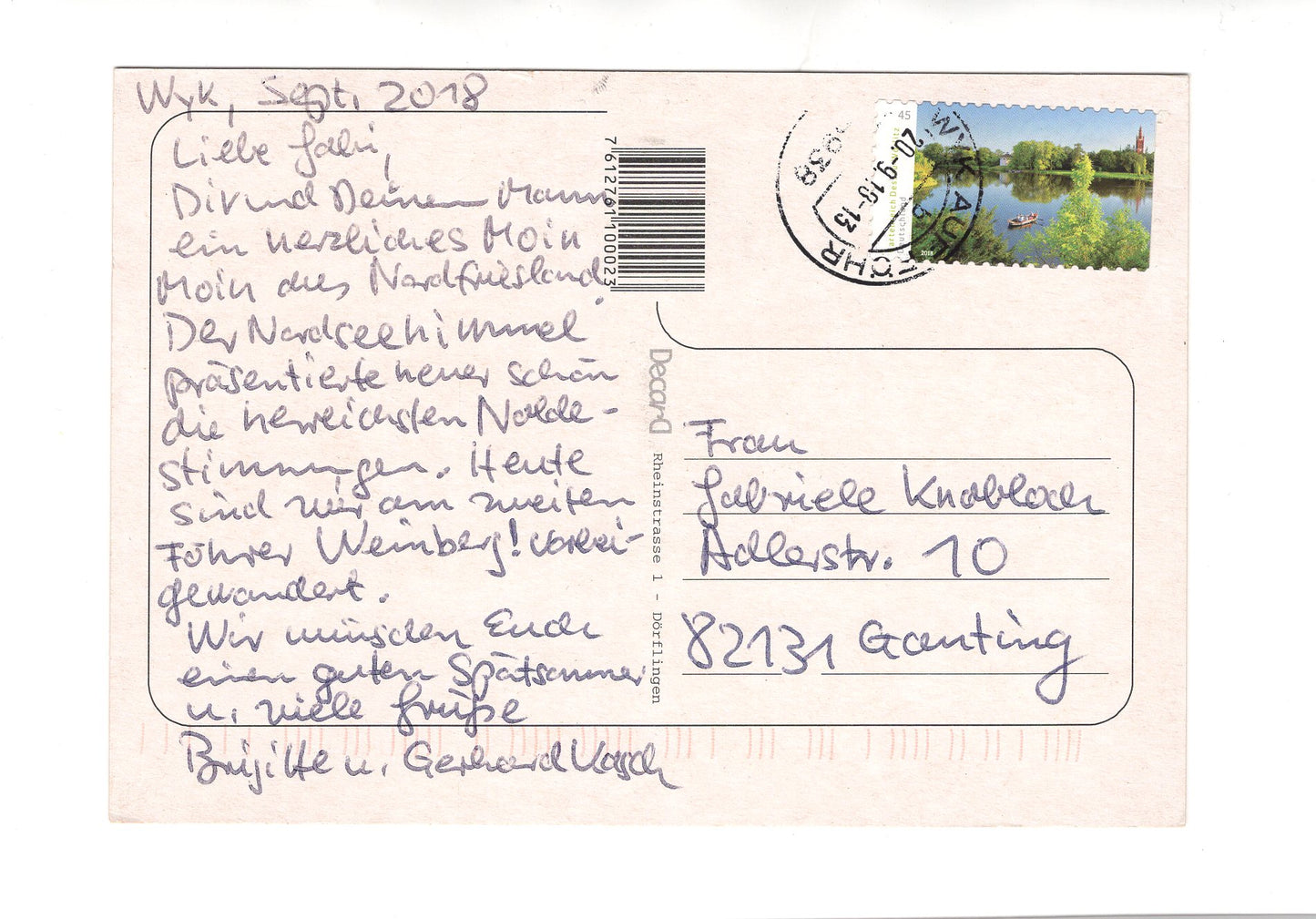 Ansichtskarte Friesenmuseum Wyk auf Föhr