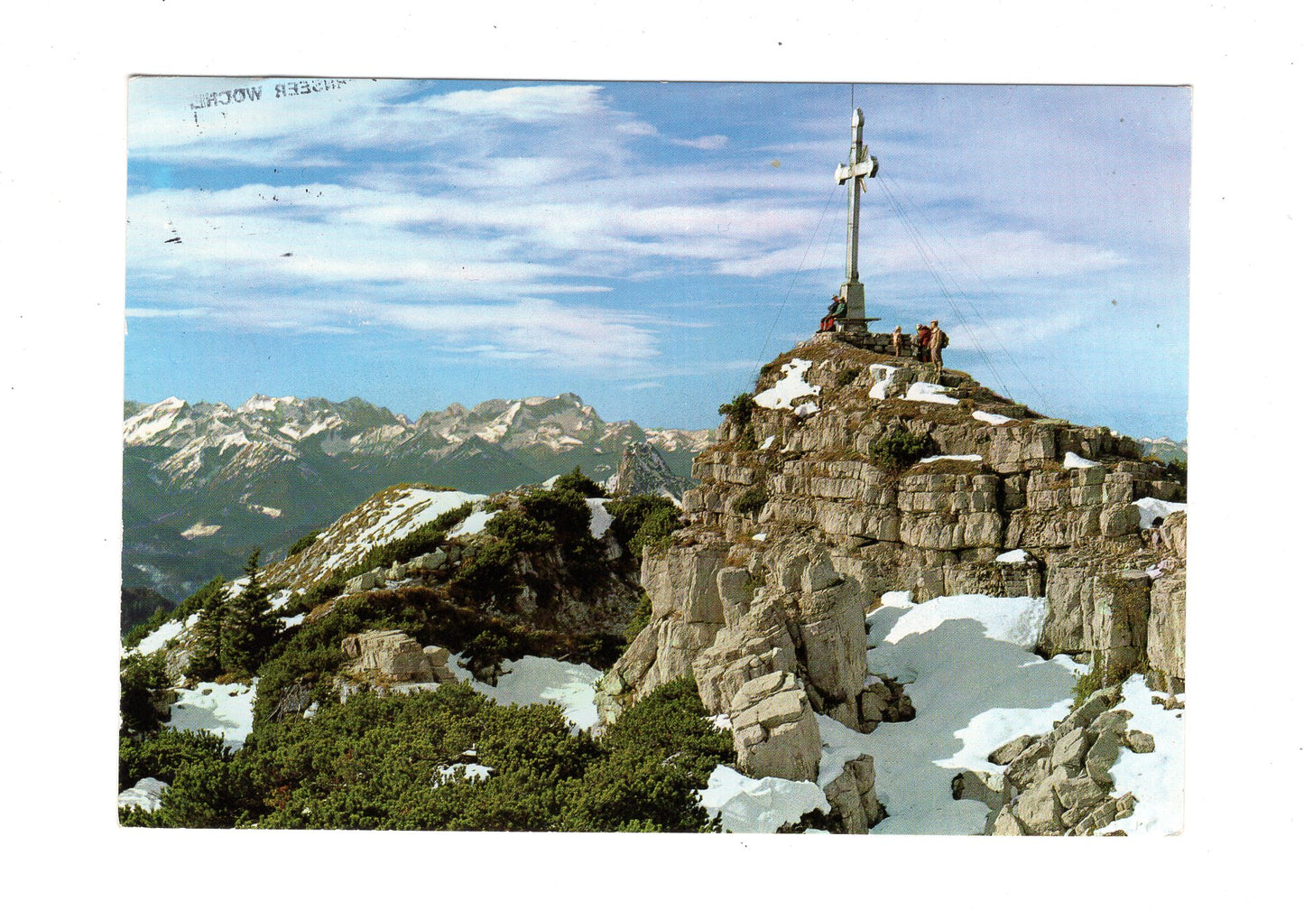 Ansichtskarte Wallberggipfel / Tegernseer Berge +++