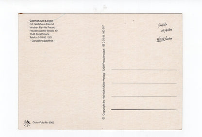 Ansichtskarte Enzklösterle / Schwarzwald / Gasthof zum Löwen