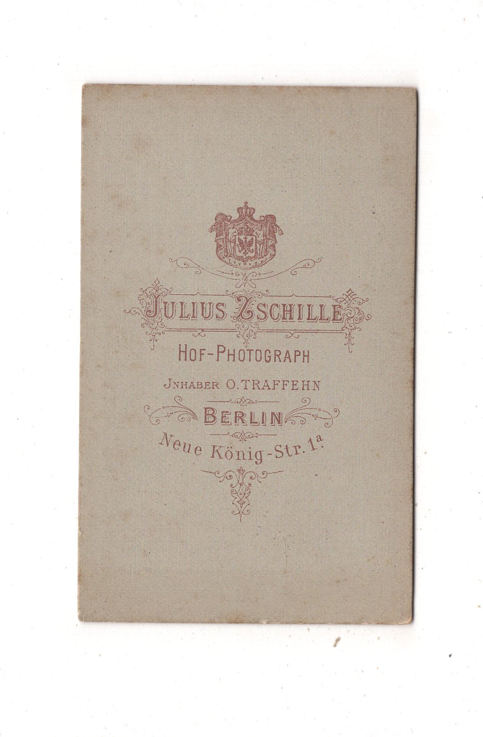 Fotografie Feine Dame - Berlin 1870er / CDV L1-26