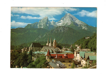 Ansichtskarte Berchtesgaden mit Watzmann