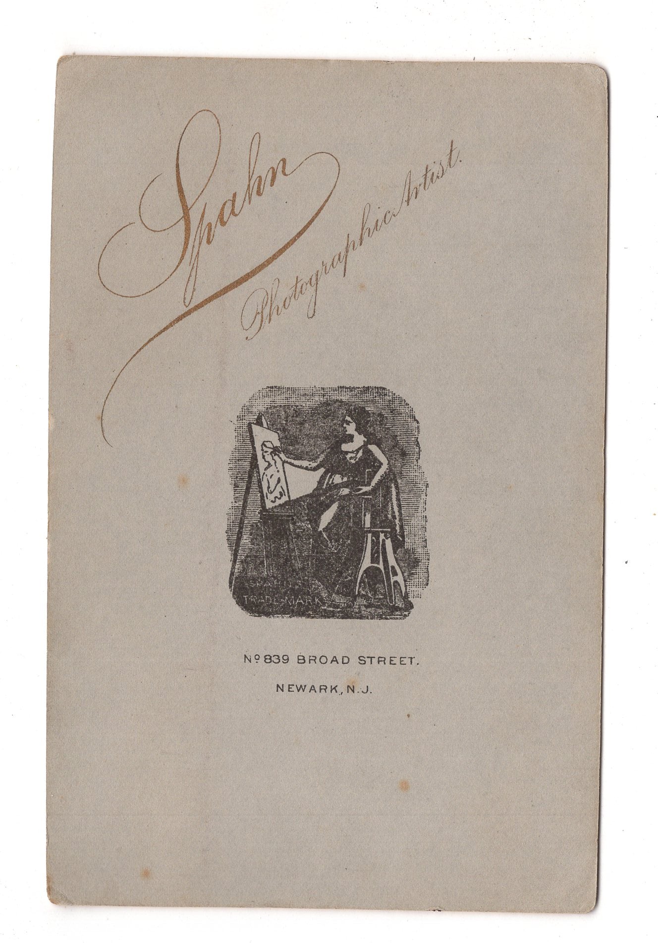 Fotografie Schönes Kinderbild / Baby - Newark / USA 1880er / CAB U-24