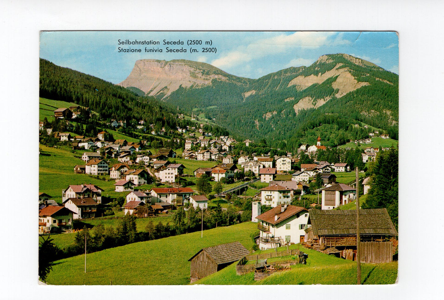 Ansichtskarte Dolomiten / St. Ulrich / Gröden / Südtirol / Italien