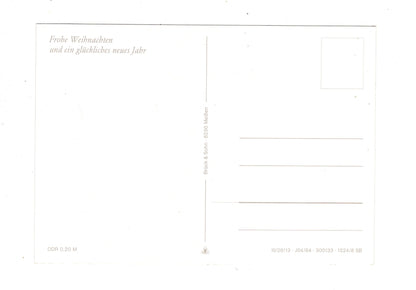 Ansichtskarte Feiertage / Frohe Weihnachten / K1-62