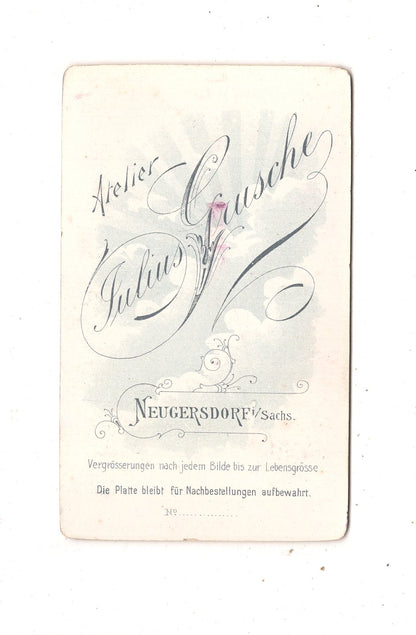 Fotografie Feine Dame - Neugersdorf um 1900