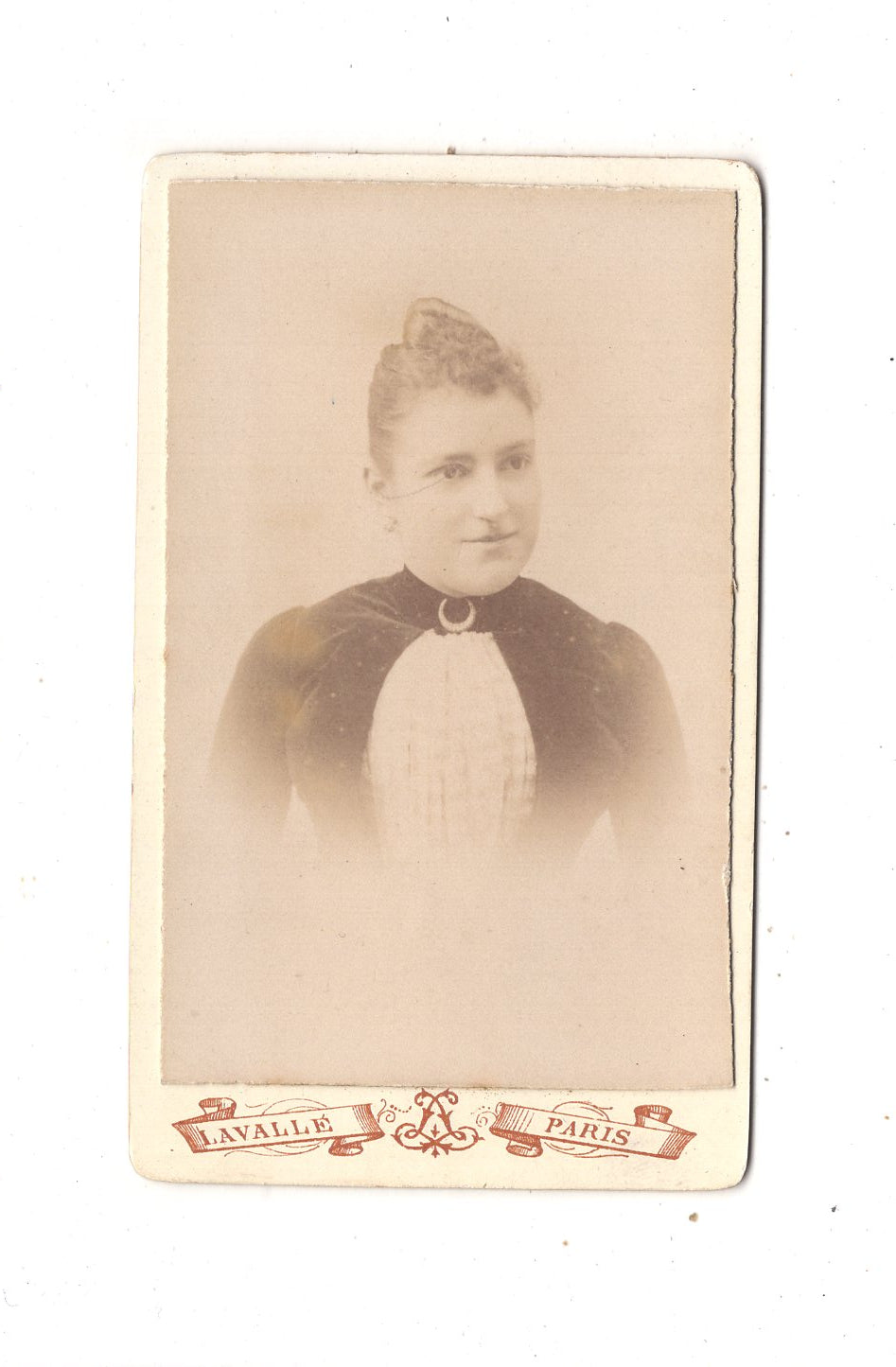 Fotografie Damenportrait - Paris 1880er / CDV N1-15