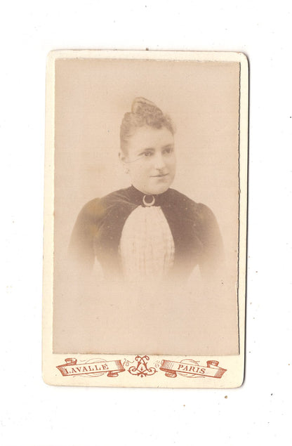 Fotografie Damenportrait - Paris 1880er / CDV N1-15