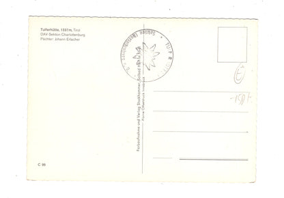 Ansichtskarte Tulferhütte / Tirol / Österreich / N1-66