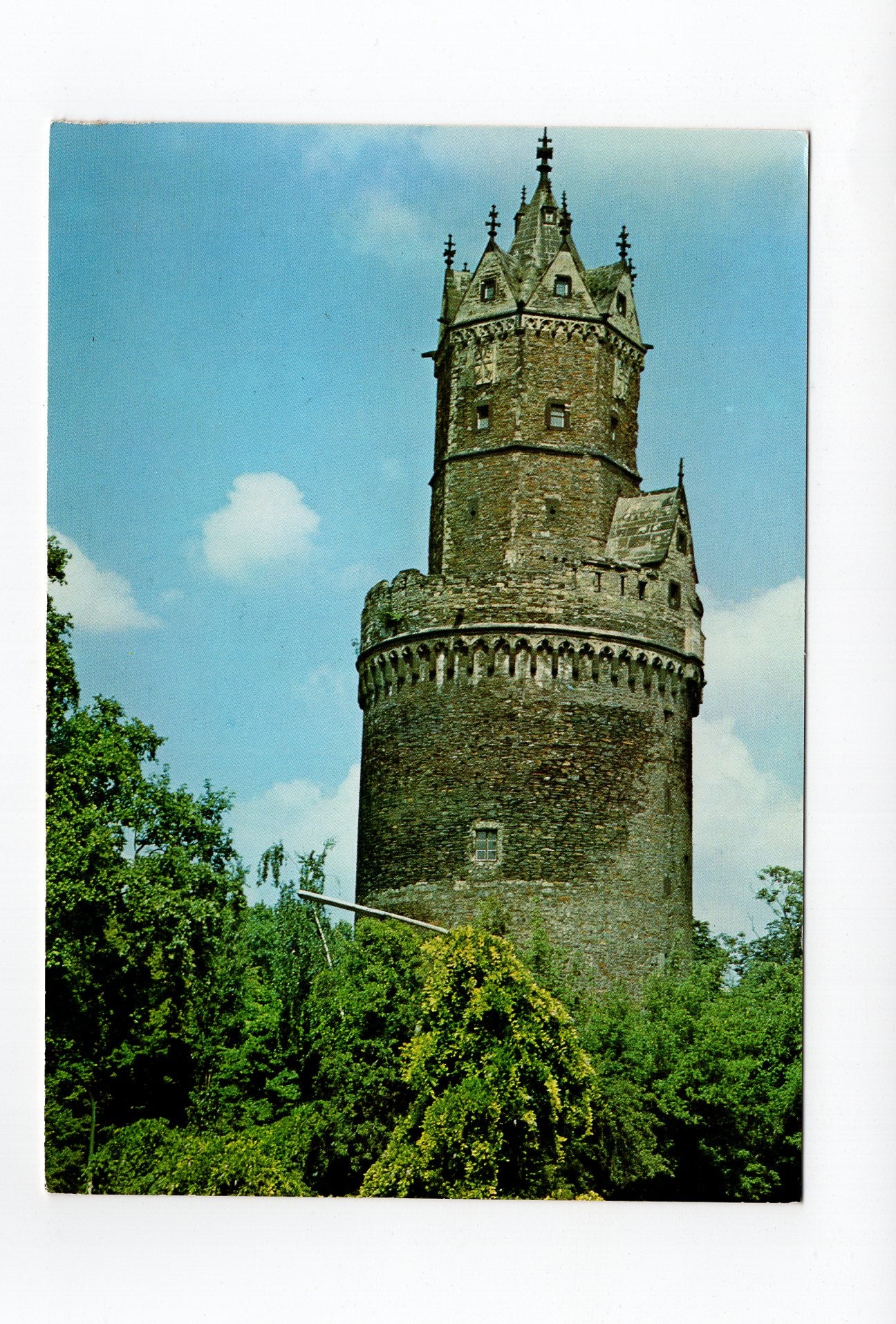 Ansichtskarte Andernach am Rhein / Runder Turm