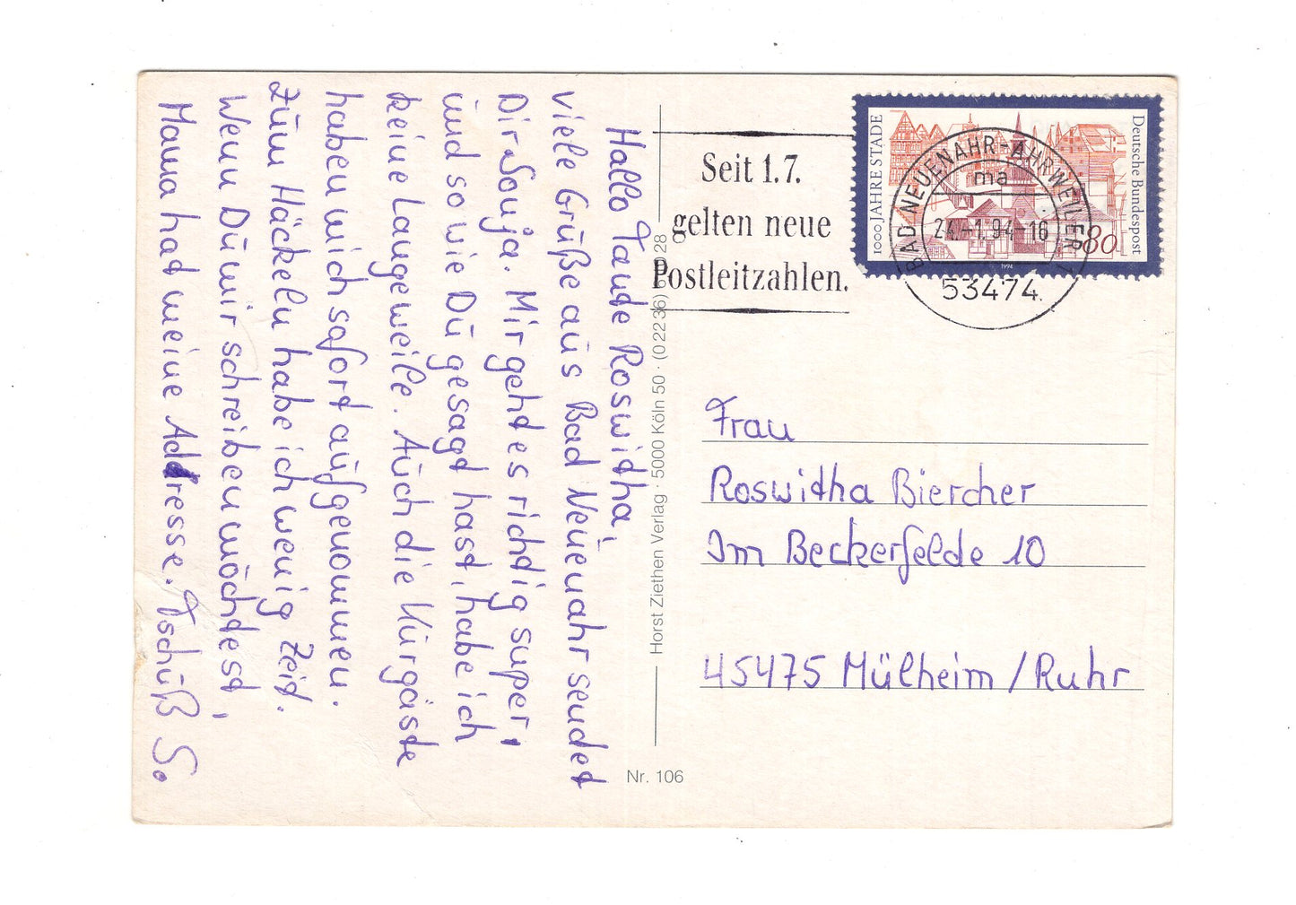 Ansichtskarte Bad Neuenahr-Ahrweiler / Casino +++