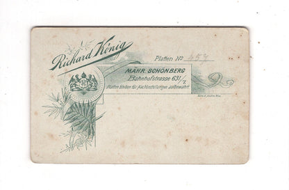 Fotografie K. u. k. Soldat / Marine ? - Mähr. Schönberg um 1900