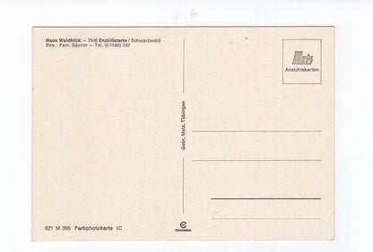 Ansichtskarte Enzklösterle / Schwarzwald / Haus Waldblick