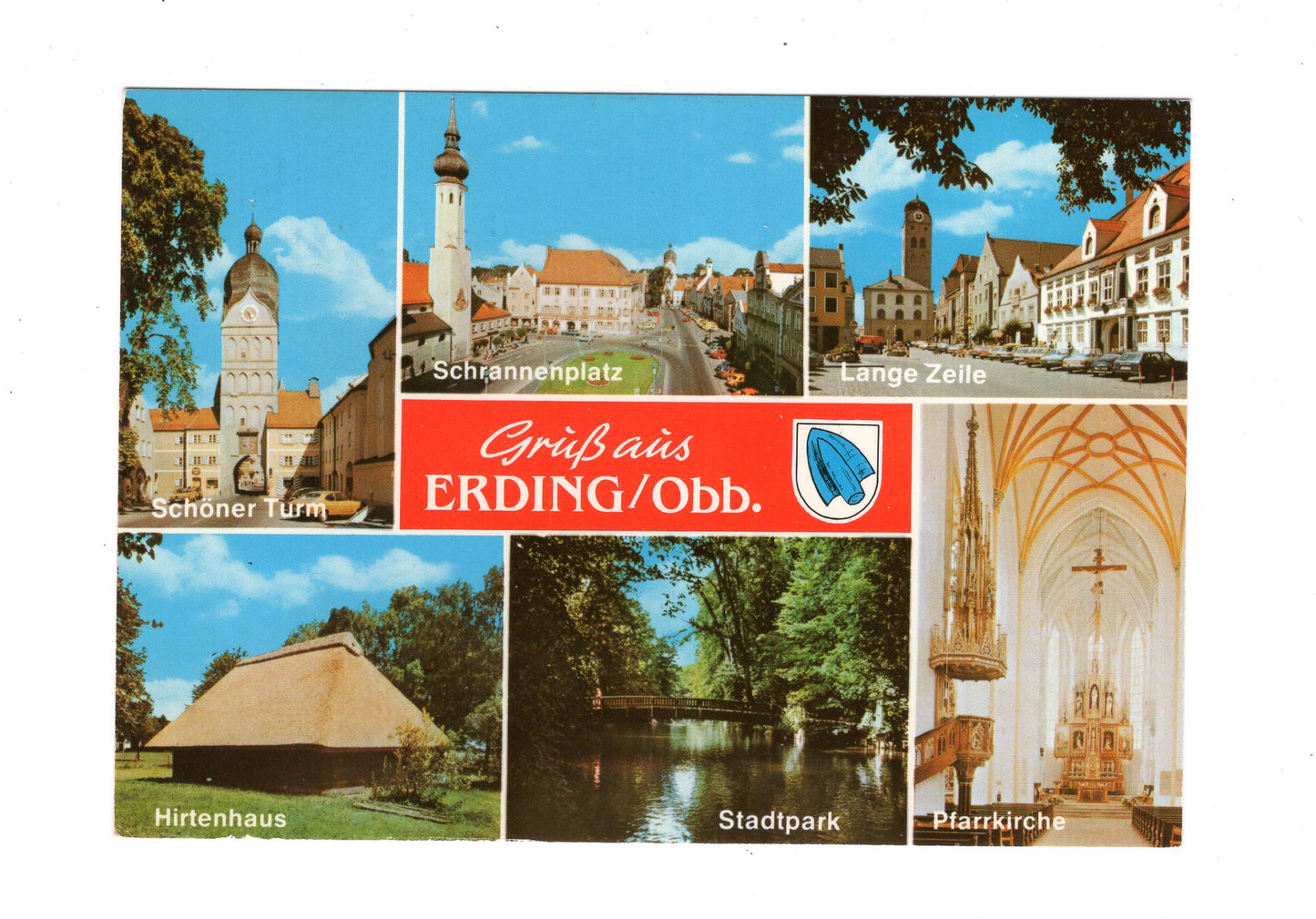 Ansichtskarte Erding / Oberbayern