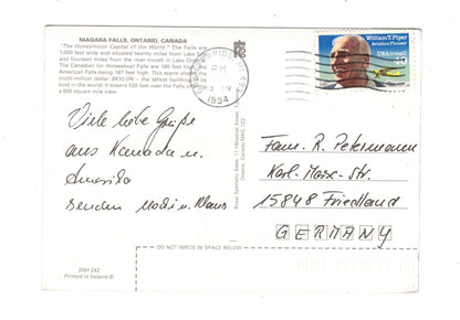 Ansichtskarte Niagara Falls / Ontario / Kanada