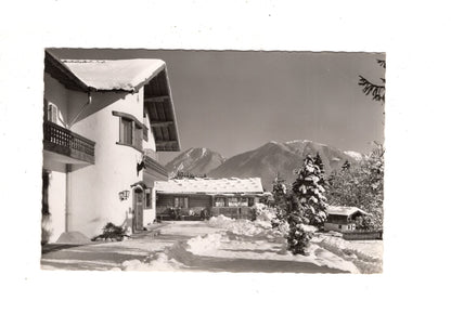 Ansichtskarte Berggasthof Almhütte über Garmisch-Partenkirchen / I1-69