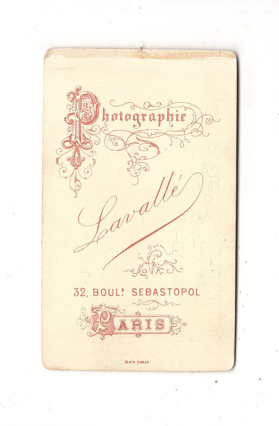 Fotografie Damenportrait - Paris 1880er / CDV N1-15