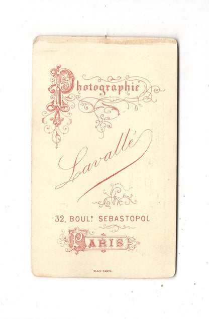 Fotografie Damenportrait - Paris 1880er / CDV N1-15