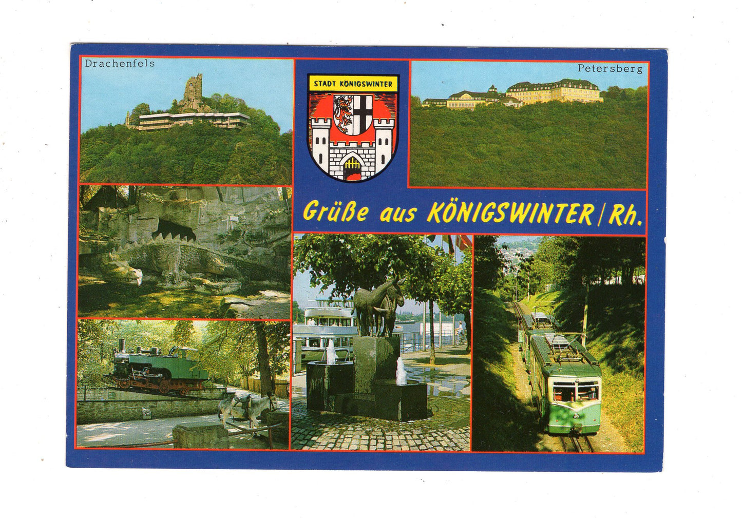 Ansichtskarte Königswinter am Rhein / Petersberg +++ / M1-65