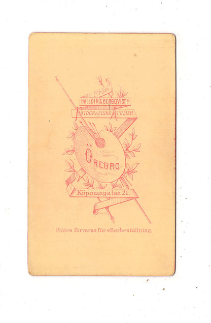 Fotografie Feine Dame - Örebro 1870er