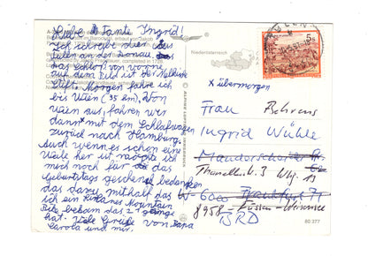 Ansichtskarte Melk an der Donau / Wachau / Niederösterreich / Österreich