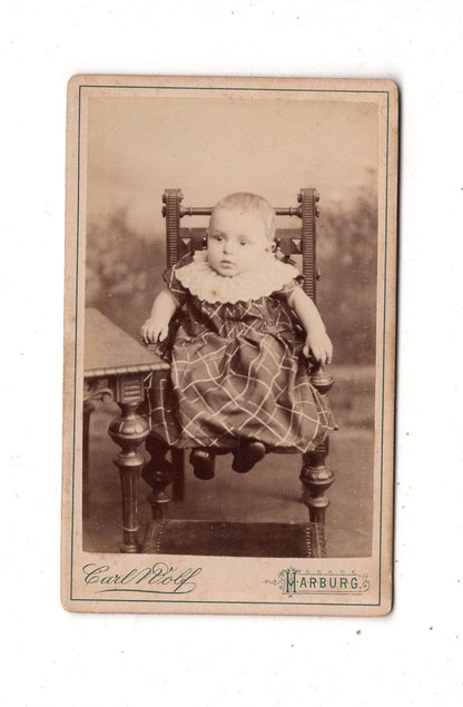 Fotografie Schönes Kinderbild / Baby - Hamburg-Harburg um 1880