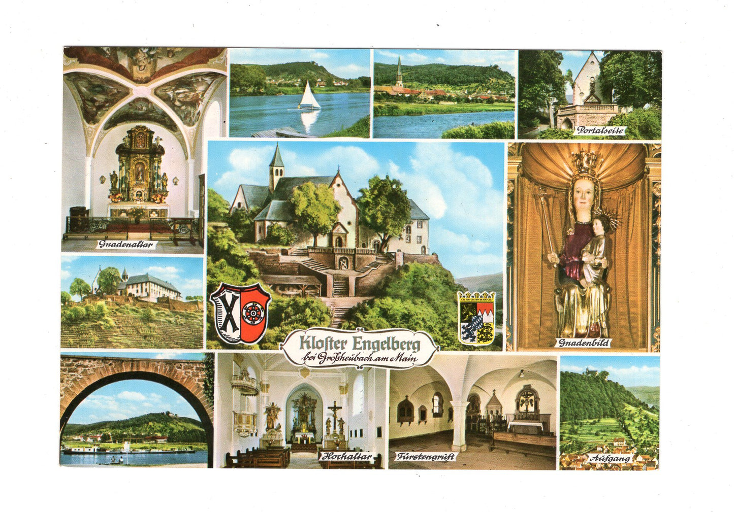 Ansichtskarte Kloster Engelberg bei Großheubach am Main / I1-53