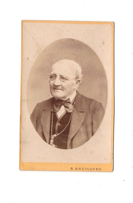 Fotografie Herrenportrait - Wien 1870er / CDV C1-23