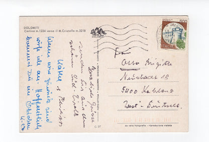 Ansichtskarte Dolomiten / Cortina / Italien