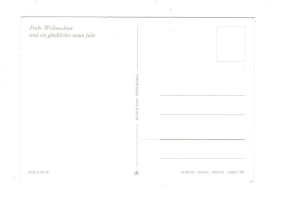 Ansichtskarte Feiertage / Frohe Weihnachten / K1-63