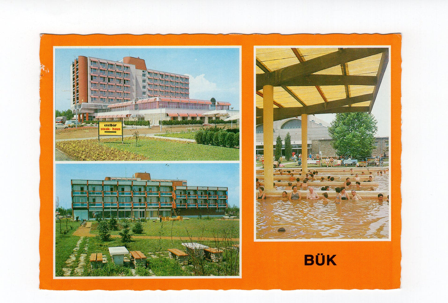 Ansichtskarte Bük / Heilbad / Ungarn