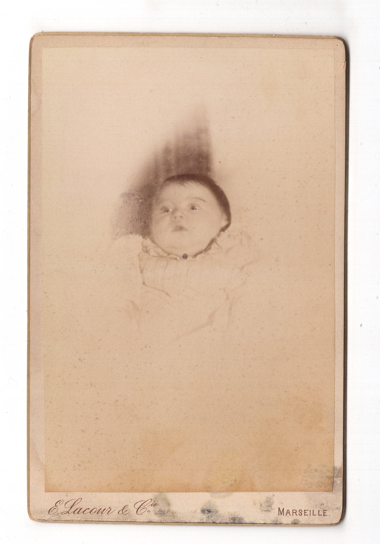 Fotografie Schönes Kinderbild / Baby - Marseille 1890er / CAB U-24