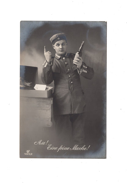 Ansichtskarte / Feldpost / Patriotische Karte - Meschede 1915