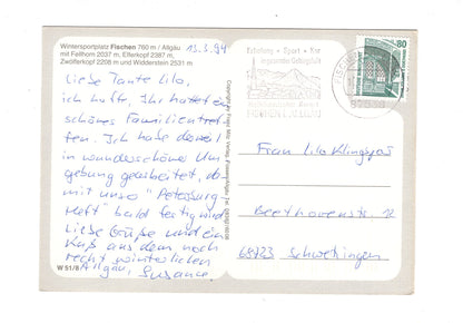 Ansichtskarte Fischen im Allgäu / H1-57