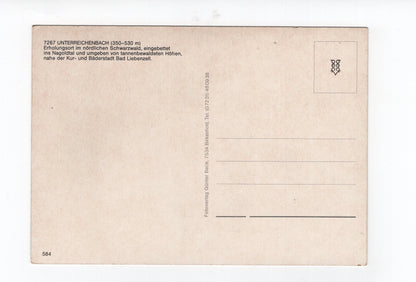 Ansichtskarte Unterreichenbach / Schwarzwald