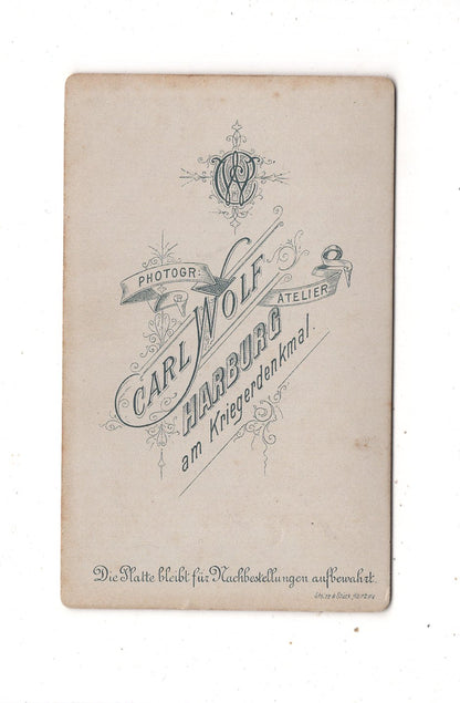 Fotografie Schönes Kinderbild / Baby - Hamburg-Harburg um 1880