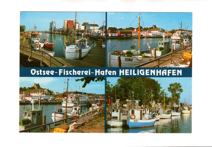 Ansichtskarte Ostsee-Fischerei-Hafen Heiligenhafen