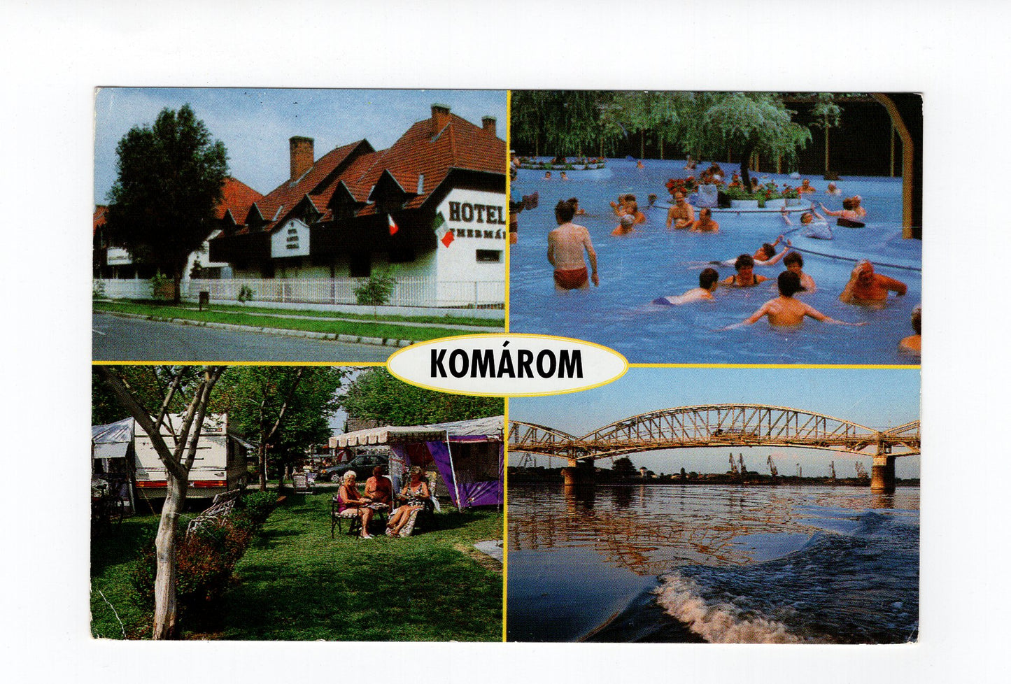Ansichtskarte Komarom / Hotel Thermal +++ Ungarn