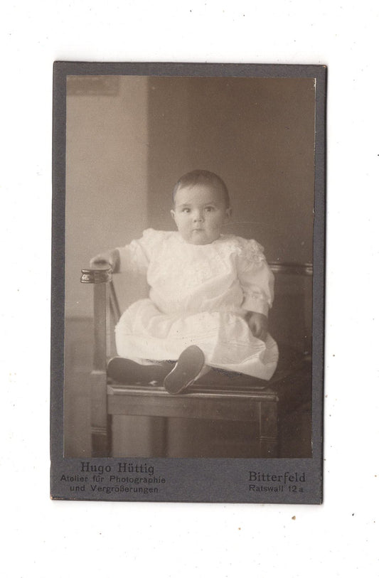 Fotografie Schönes Kinderbild / Baby - Bitterfeld um 1910
