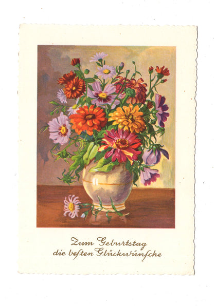 Ansichtskarte Glückwünsche / Glückwunsch zum Geburtstag / L1-58