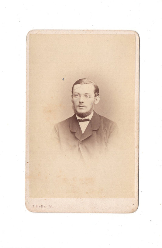 Fotografie Herrenportrait - Prag 1860er / CDV C1-23