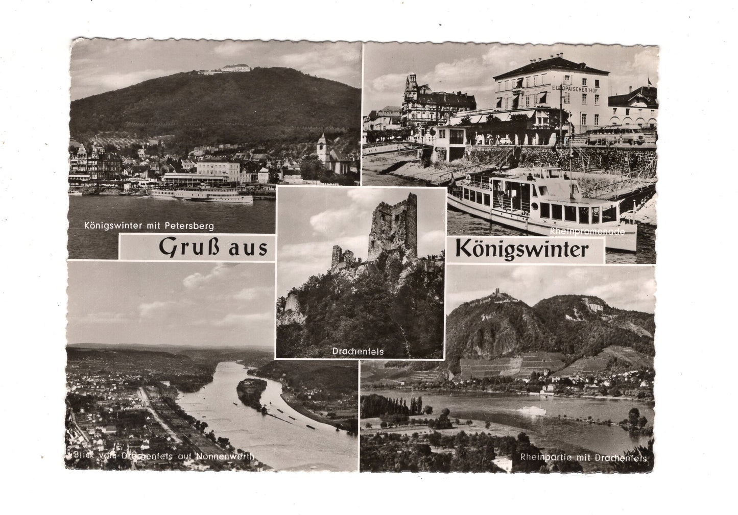 Ansichtskarte Königswinter am Rhein / Rheinpromenade +++ / M1-65