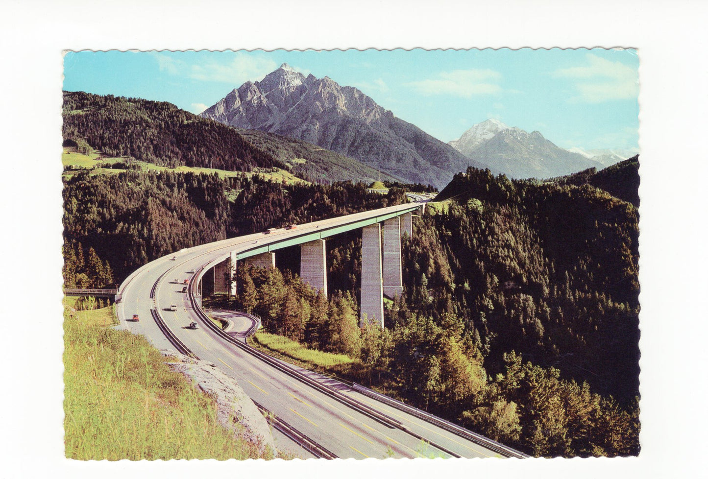 Ansichtskarte Brennerautobahn / Europabrücke / Tirol / Österreich