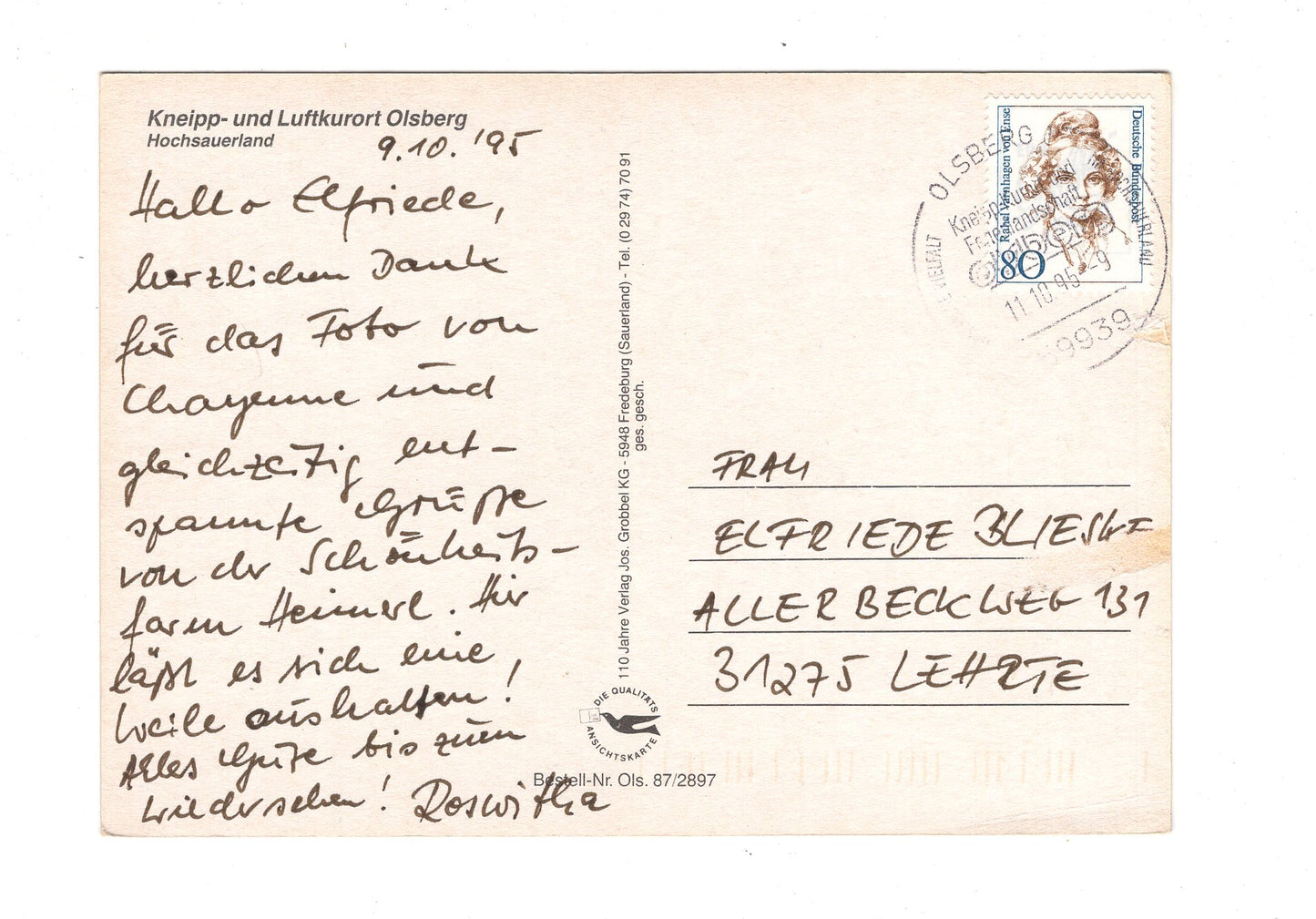 Ansichtskarte Olsberg / Hochsauerland / I1-53