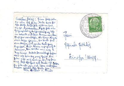 Ansichtskarte Nordseebad Wangerooge / Strand / J1-68