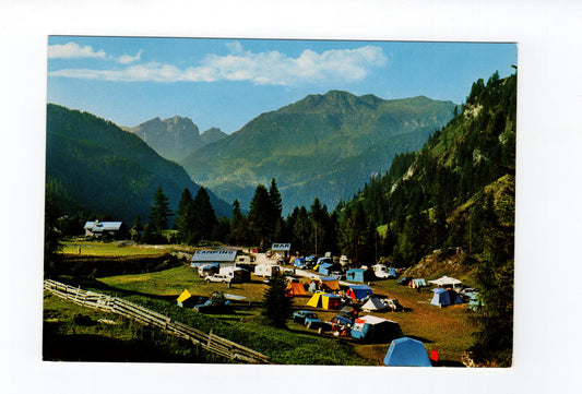 Ansichtskarte Dolomiten / Camping Col di Lana / Andraz di Livinallongo / Italien