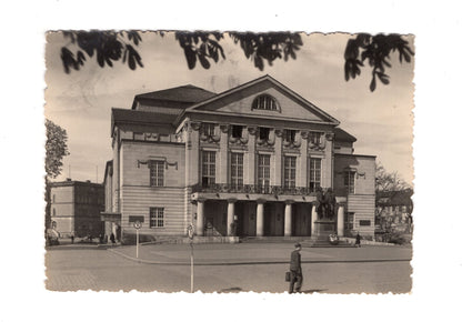 Ansichtskarte Weimar / Deutsches Nationaltheater