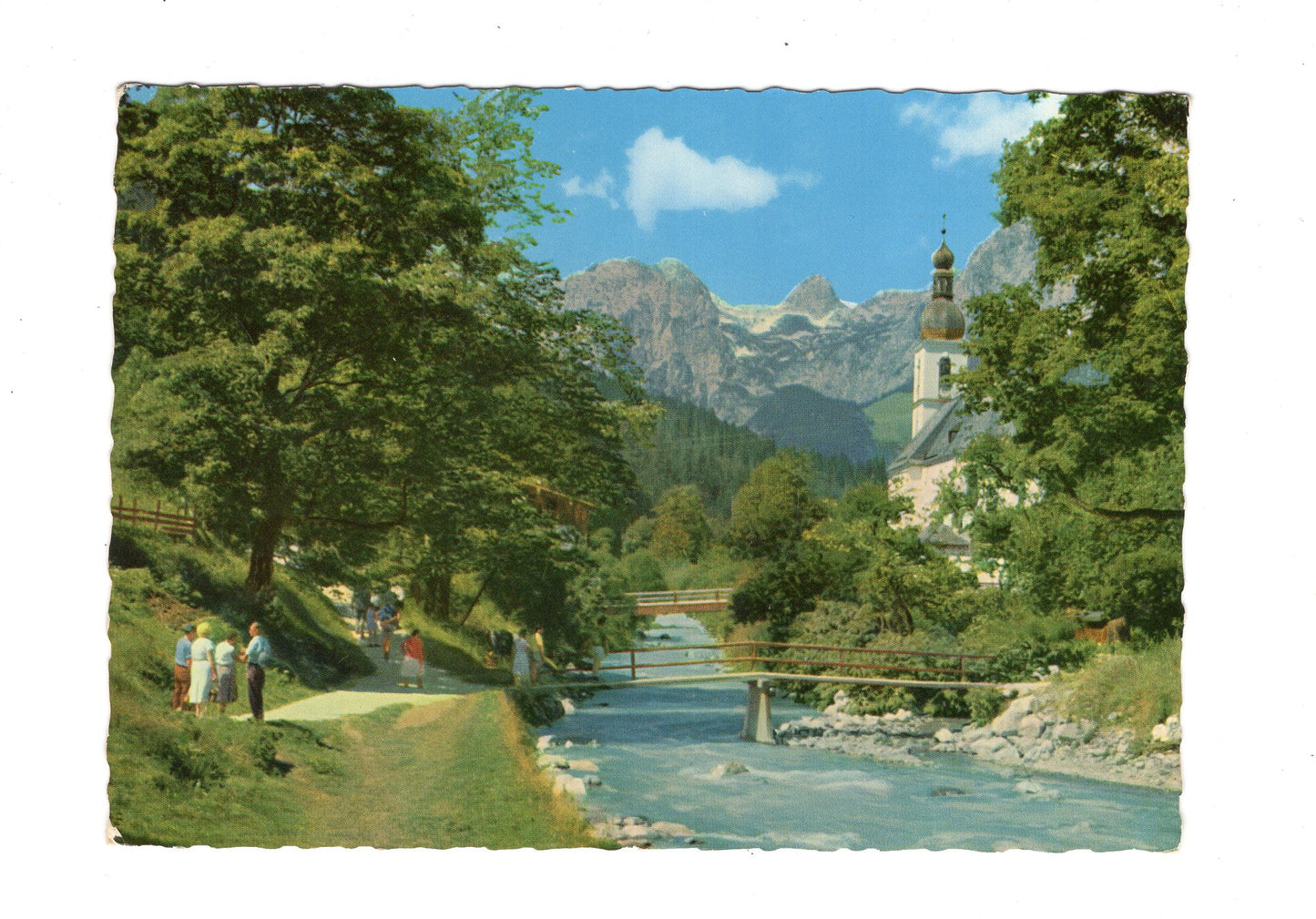 Ansichtskarte Ramsau mit Reiteralpe