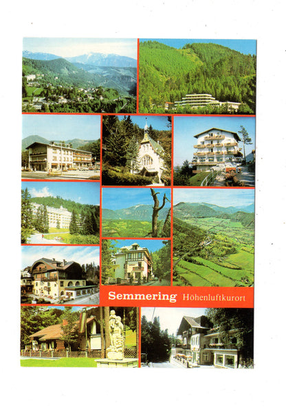 Ansichtskarte Semmering / Österreich