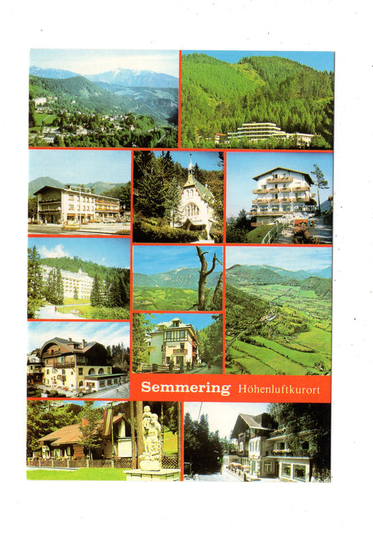 Ansichtskarte Semmering / Österreich