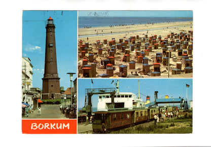 Ansichtskarte Nordseebad Borkum